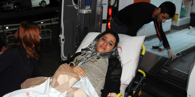 PKK'nın roketi evi vurdu! Hamile kadın yaralandı