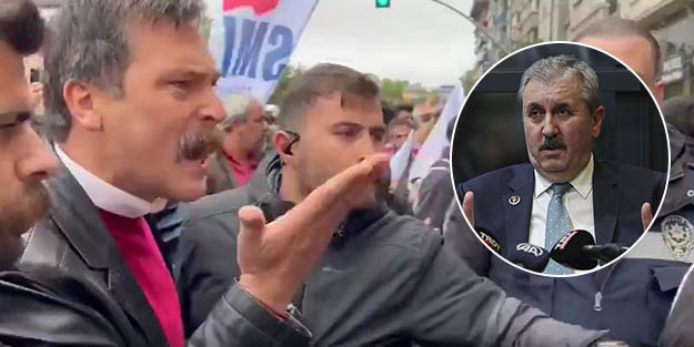 Polise bağırıp üzerine yürümüştü! Destici'den TİP'li Erkan Baş tepkisi: Terör örgütlerinin iş birlikçisi...