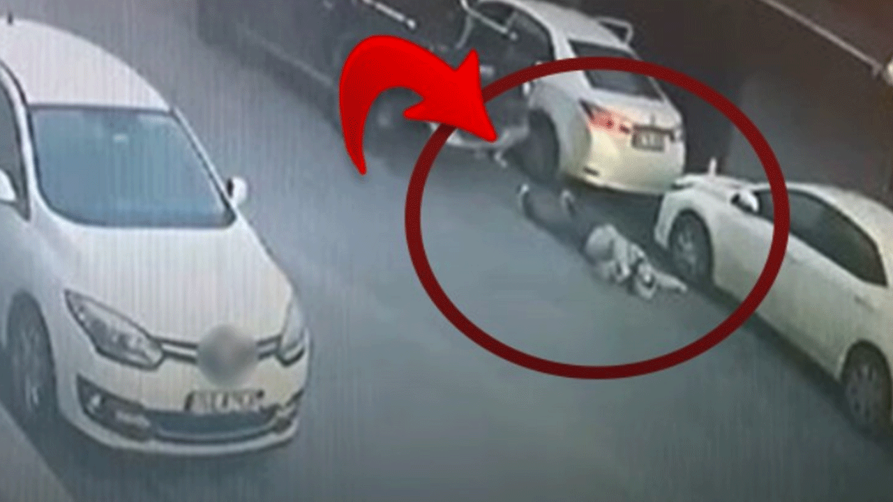 Polise çekiçle saldırının görüntüleri ortaya çıktı!