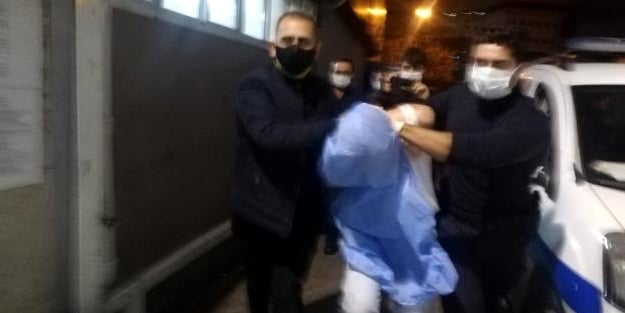 Polise döner bıçaklı saldırı!
