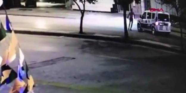 Polise saldırdı! Sonra ekip otosuyla kaçtı