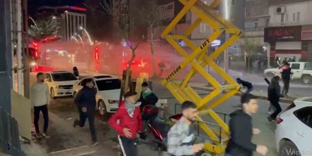 Polise saldırdılar! Batman’da terör yandaşları taşkınlık çıkardı