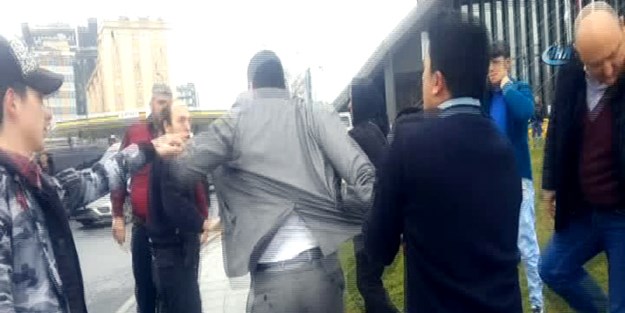 Polise vuran zanlı linç ediliyordu