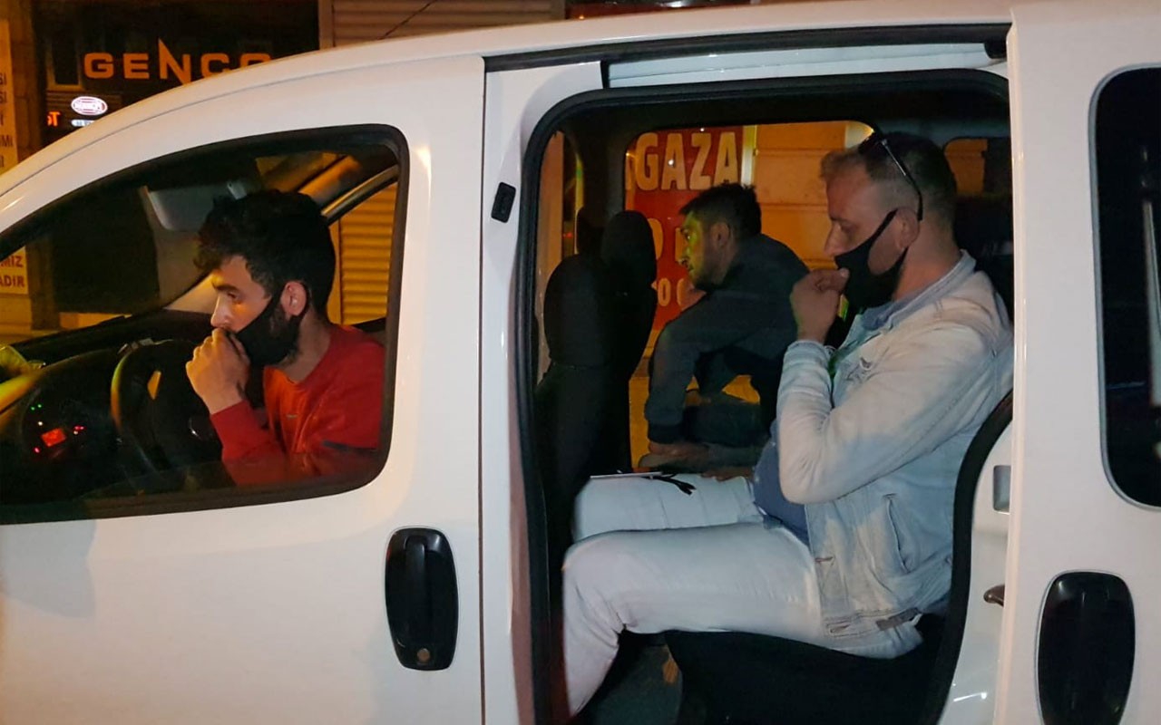 Polise yalvaran genç: Yapmayın evdekiler görür ve eşim de beni boşar