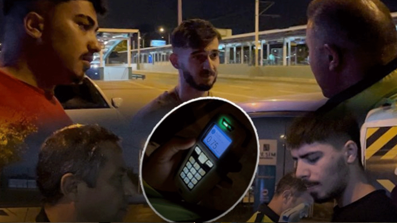 Polisi görünce ne diyeceğini şaşırdı: Kaza yaptığım için...