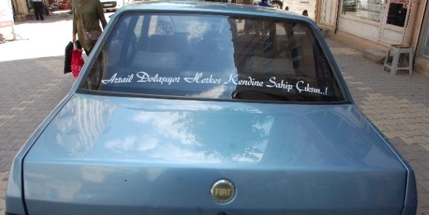 Polisi harekete geçiren Şahin!