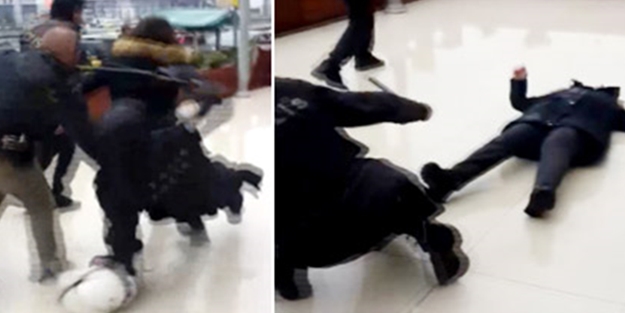 Polisi ısıran HDP'li sözde vekil yerlerde