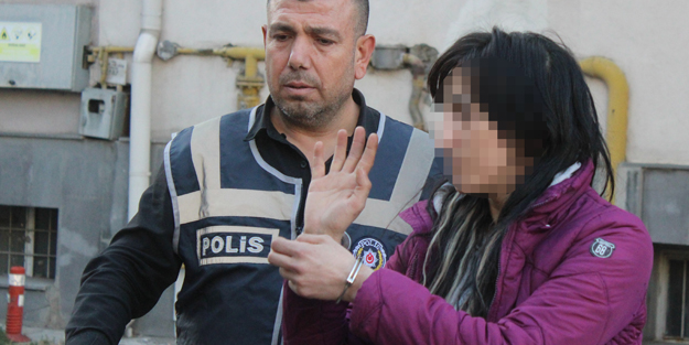 Polisi şoke eden görüntü! 4 suçtan aranan kadın öyle bir yerde yakalandı ki...