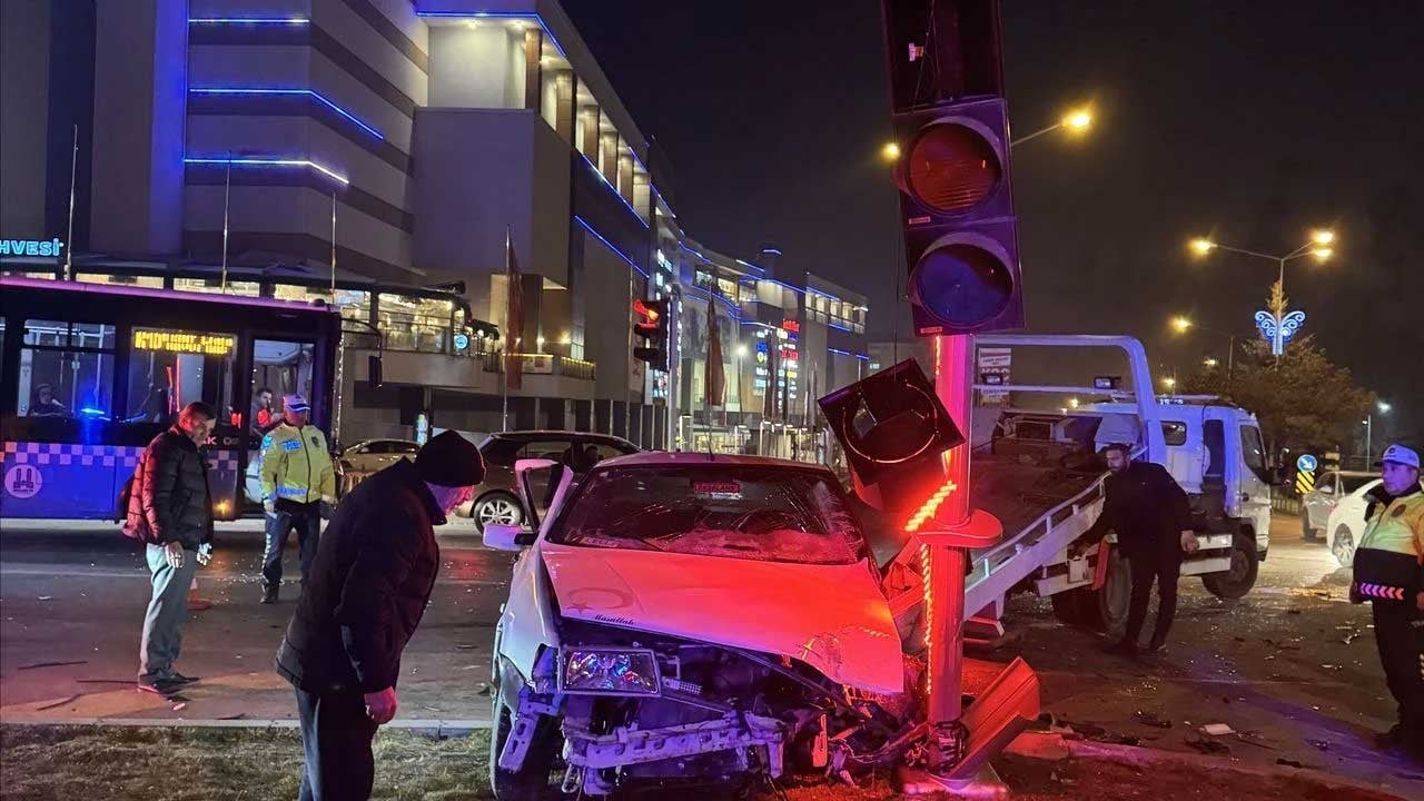 Polisin "dur" ihtarına uymadı canından oluyordu
