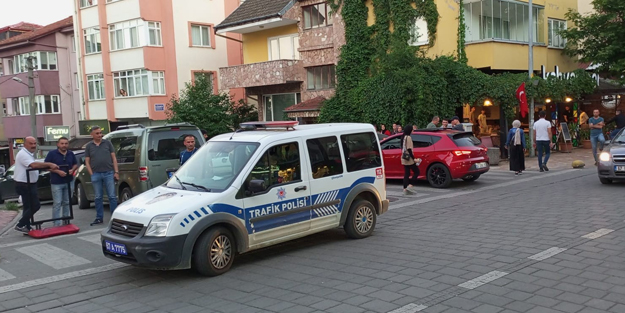 Polisin 'dur' ihtarına uymayan alkollü şahıslar gözaltına alındı