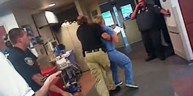 Polisin şiddet uyguladığı hemşireye 500 bin dolar tazminat