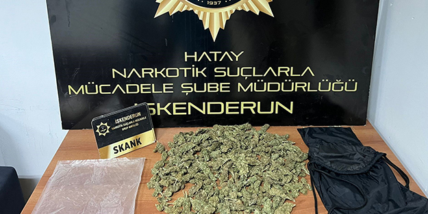 Polisin şüphelendiği şahıstan uyuşturucu çıktı!