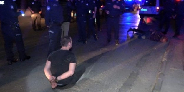 Polisin yaralanmasına neden olan alkollü ve ehliyetsiz şahıstan küstah cevap