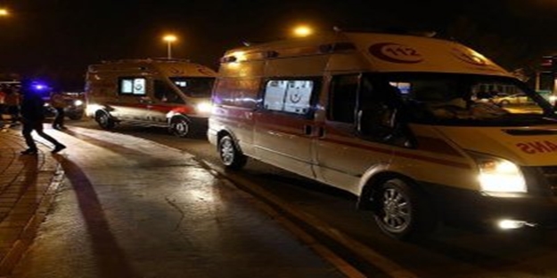 Adana'da bir polisin yüzüne molotofkokteyli isabet etti