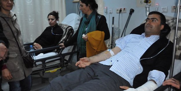 Polisle çatışan 'tükürükçü HDP'li vekil' yaralandı