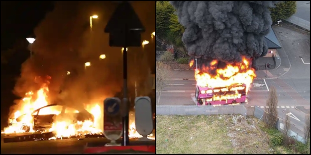 Polisle çatıştılar! Brexit sonrası İngiltere'de ayaklanma çıktı