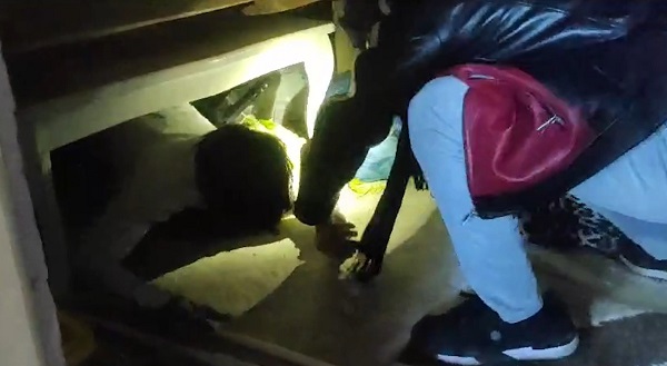 Polisler bile şaştı kaldı! Mutfak dolabından karakola yolculuk