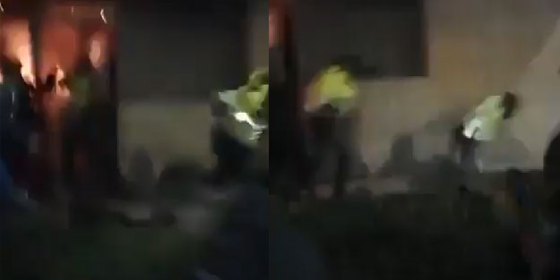 Polisleri diri diri yakmak istediler! İç savaşın ayak sesleri