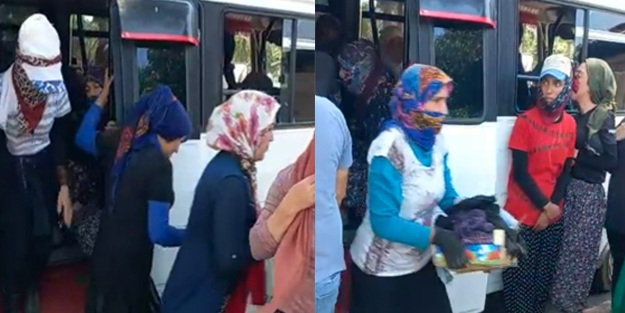 Polisleri şoke eden görüntü! 14 kişilik minibüsten bakın kaç kişi indi!