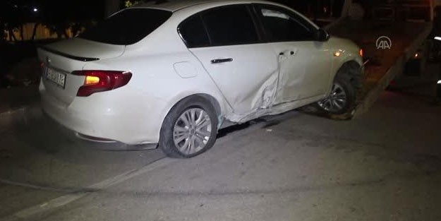 Polisten kaçan alkollü sürücü kaza yaptı