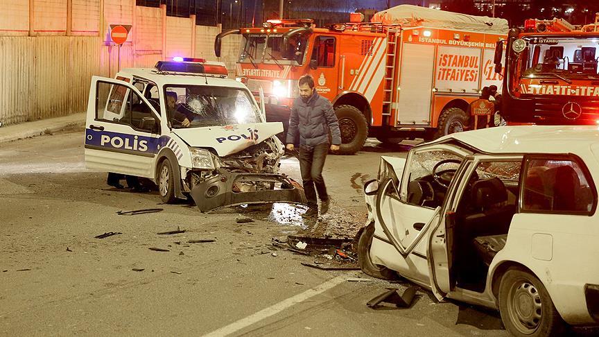 Polisten kaçan sürücü kaza yaptı: 1 ölü, 2 yaralı