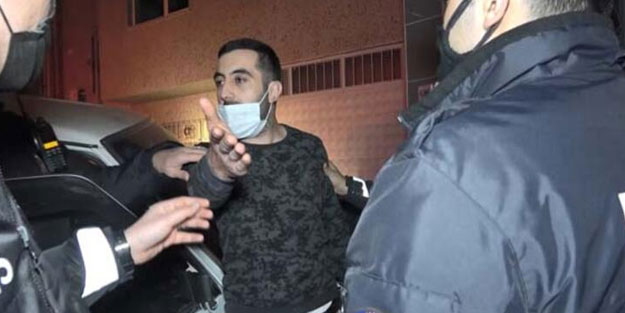 Polisten kaçarken evin duvarına çarptı