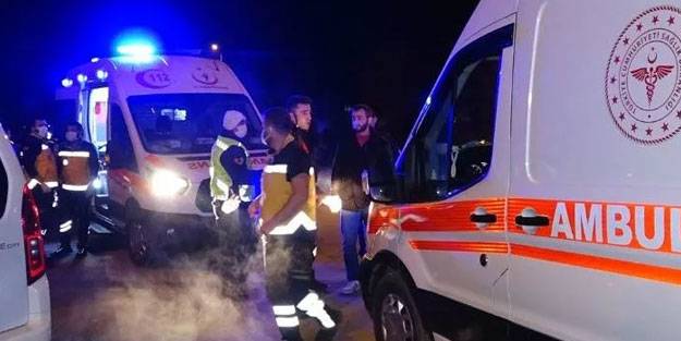 Polisten kaçarken kaza yaptı