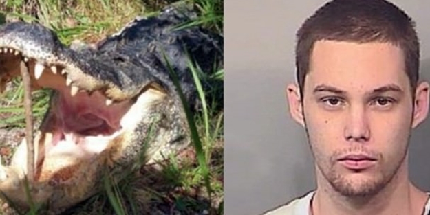 Polisten kaçarken timsaha yem oldu