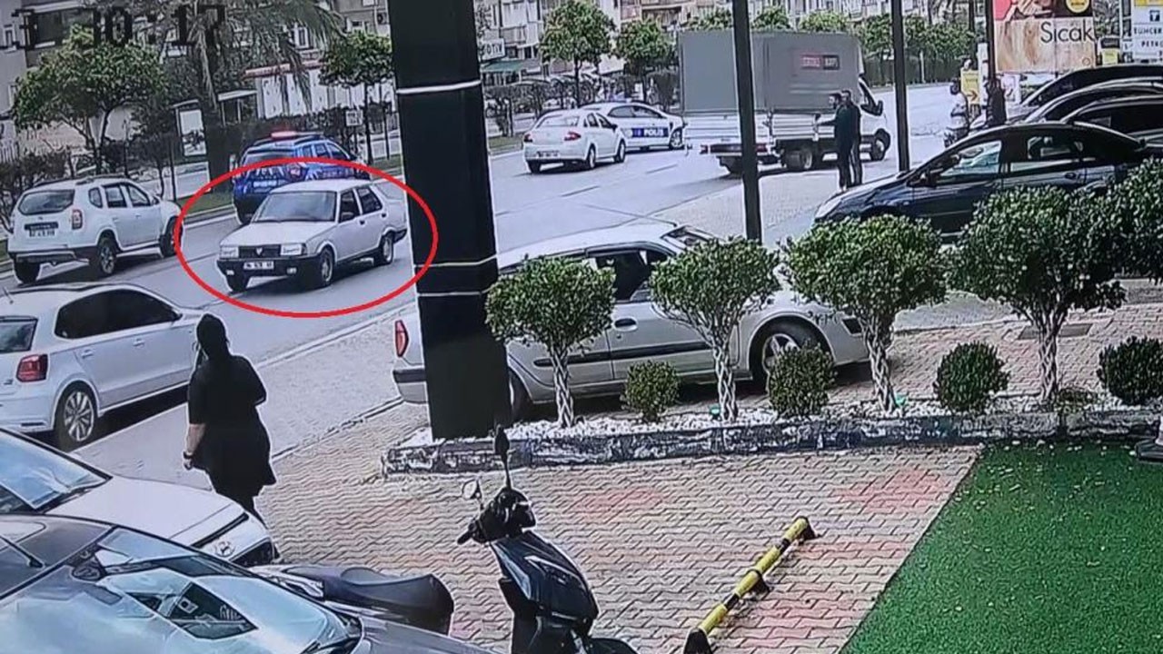 Polisten kaçmak istedi, ters yöne girdi! O anlar kamerada