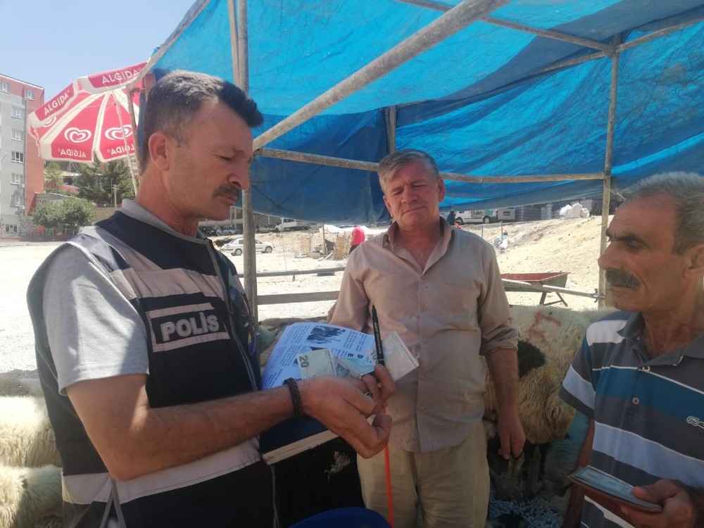 Polisten kurban satıcılarına sahte para uyarısı 