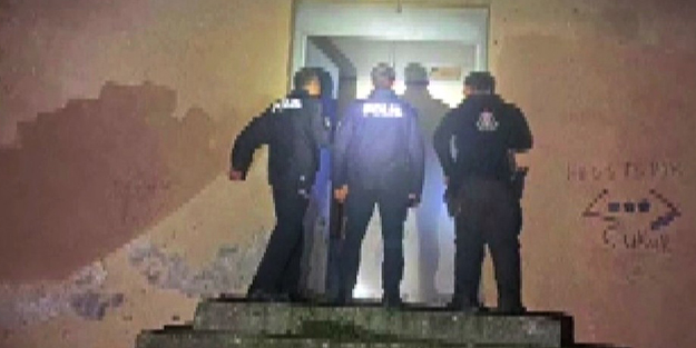 Polisten metruk binalara şok baskın!
