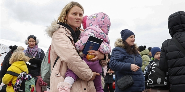 Polonya'ya giriş yapan Ukraynalı mülteci sayısı 9 milyonu aştı