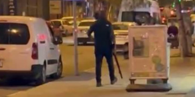 Pompalı tüfekle çevreye rastgele ateş açan şahıs etkisiz hale getirildi