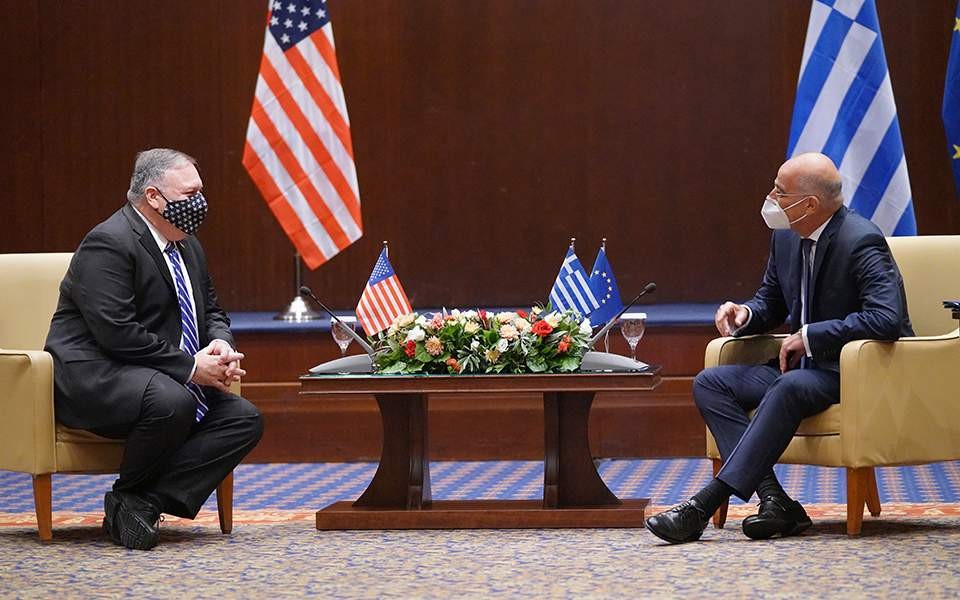 Pompeo’dan Yunan’a tam destek