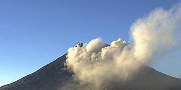 Popocatepetl Yanardağı’nda son 24 saatte