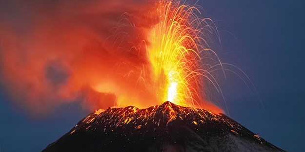 Popocatepetl yeniden harekete geçti! Şehirlere kül yağıyor