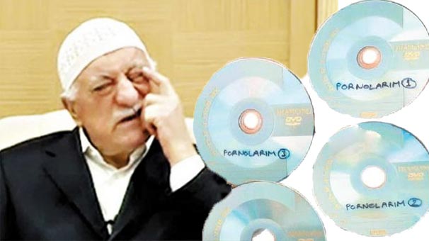 'Porno' CD'den FETÖ arşivi çıktı