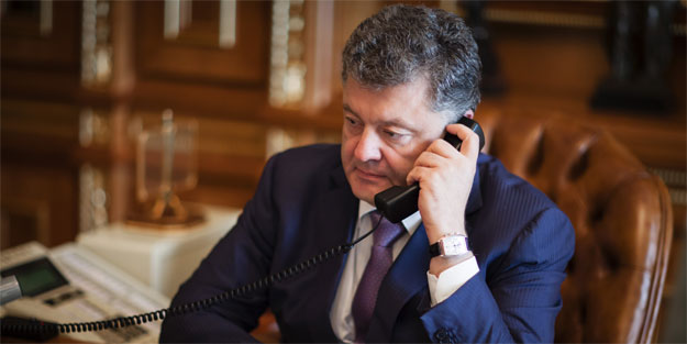 Poroşenko'dan Aliyev'e destek