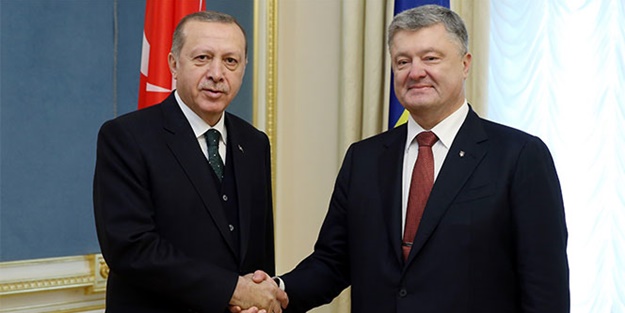Poroşenko'dan Başkan Erdoğan'a övgü dolu sözler