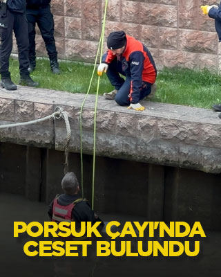 Porsuk Çayı'nda ceset bulundu
