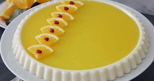 Portakallı muhallebi nasıl yapılır? Tam ölçülü portakallı muhallebi tarifi