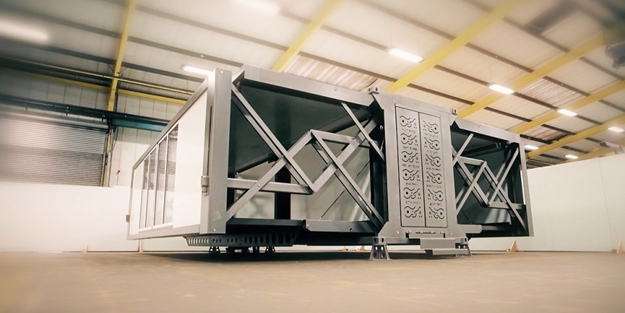 Portatif ev ürettiler!