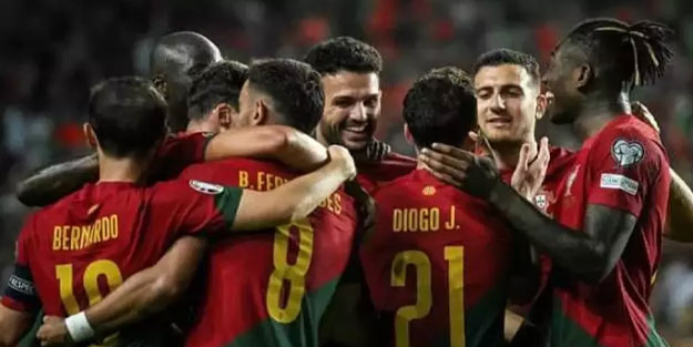 Portekiz dinlene dinlene 9 attı! Teknik direktör sahayı terk etti