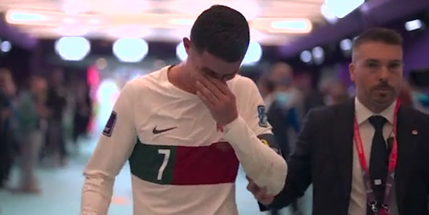 Portekiz elendi! Ronaldo çocuklar gibi ağladı