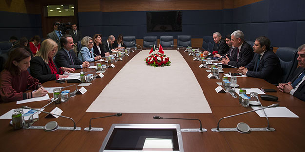 Portekiz heyeti Meclis'te