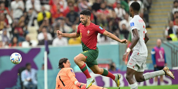 Portekiz, İsviçre'yi gole boğdu