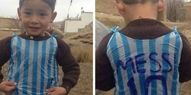 Poşet formalı Messi'nin hayali gerçek oldu