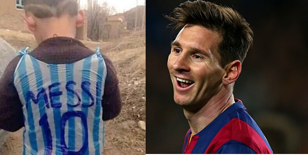 Messi'den büyük jest!