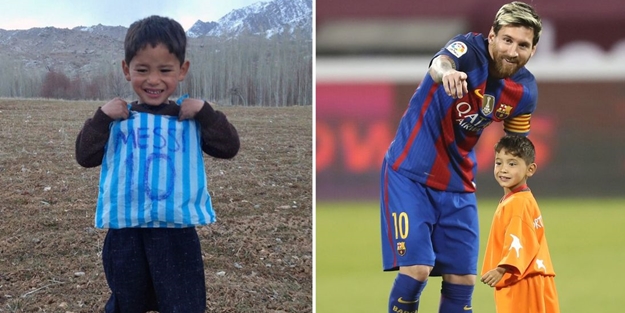 Poşetten Messi forması giyen Afganistanlı Murtaza'nın hikayesi