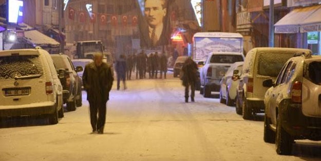 Posof'ta yoğun kar, kurtuluş programını erteledi